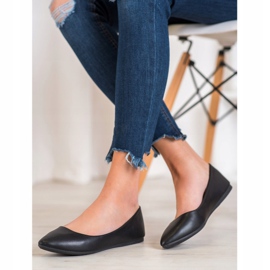 Seastar Crne balerinke s eko kožom crna 1