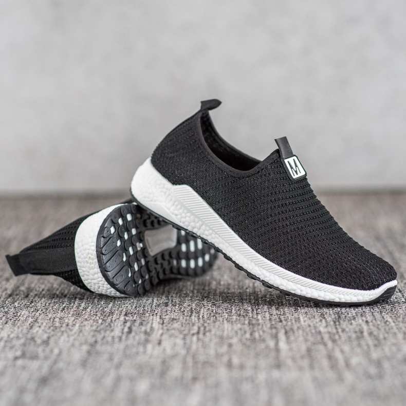 SHELOVET Ažurni sliponi crno 1