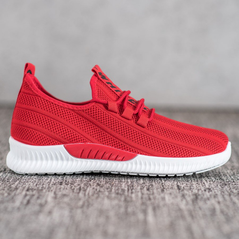 SHELOVET Crvene ažurne cipele crvena 1