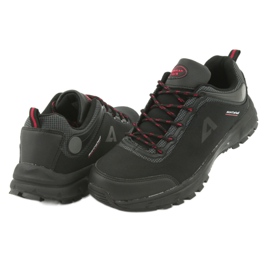 American Club HL02 vodootporne softshell sportske cipele crno crvena siva 4