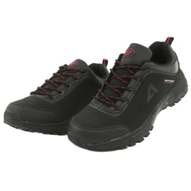 American Club HL02 vodootporne softshell sportske cipele crna crvena siva 3