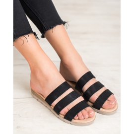 Crne VINCEZA papuče crna 2