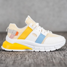 Seastar Šarene tenisice s mrežom bijela raznobojna 1