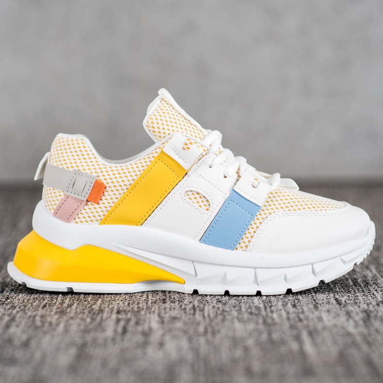 Seastar Šarene tenisice s mrežom bijela višebojan 1