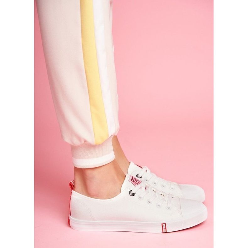 Bijele ženske cipele tenisice Big Star FF274087 bijela 1