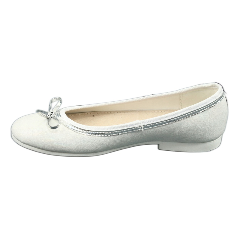 Balerine s mašnom bijeli biser American Club GC29 / 19 bijela višebojan 1