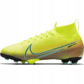 Nike nogometne cipele Mercurial Superfly 7 Elite Mds Fg Jr BQ5420-703 žuta boja žuta boja 2