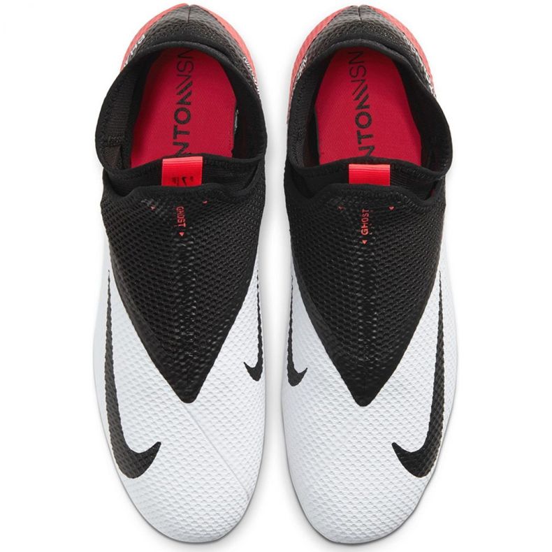 Nike Phantom Vsn 2 Academy Df FG / MG M CD4156-106 nogometne cipele crna bijela 1