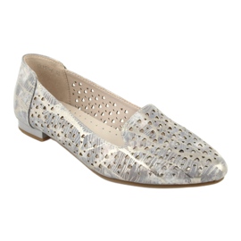 M.Daszyński Lordsy balerinke lavanda / zlato Daszyński SA151 ružičasta siva 1