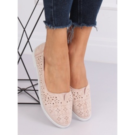 Bež otvorene balerinke ZA02P Bež 1