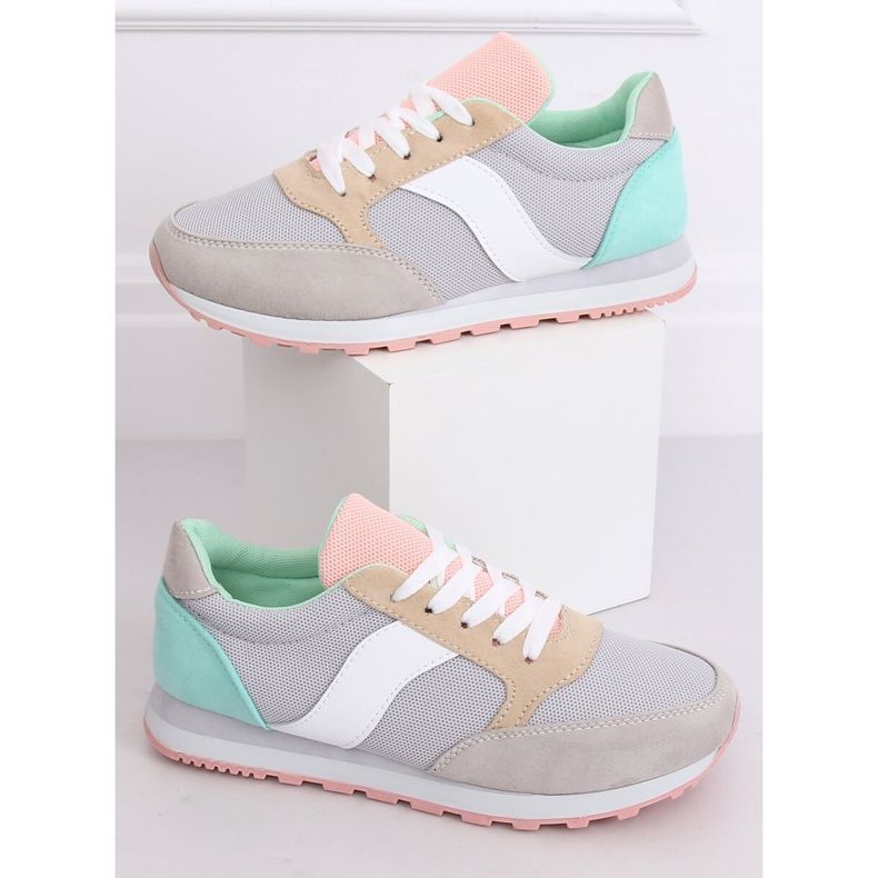 Višebojne sportske cipele BL191P Siva višebojan 2