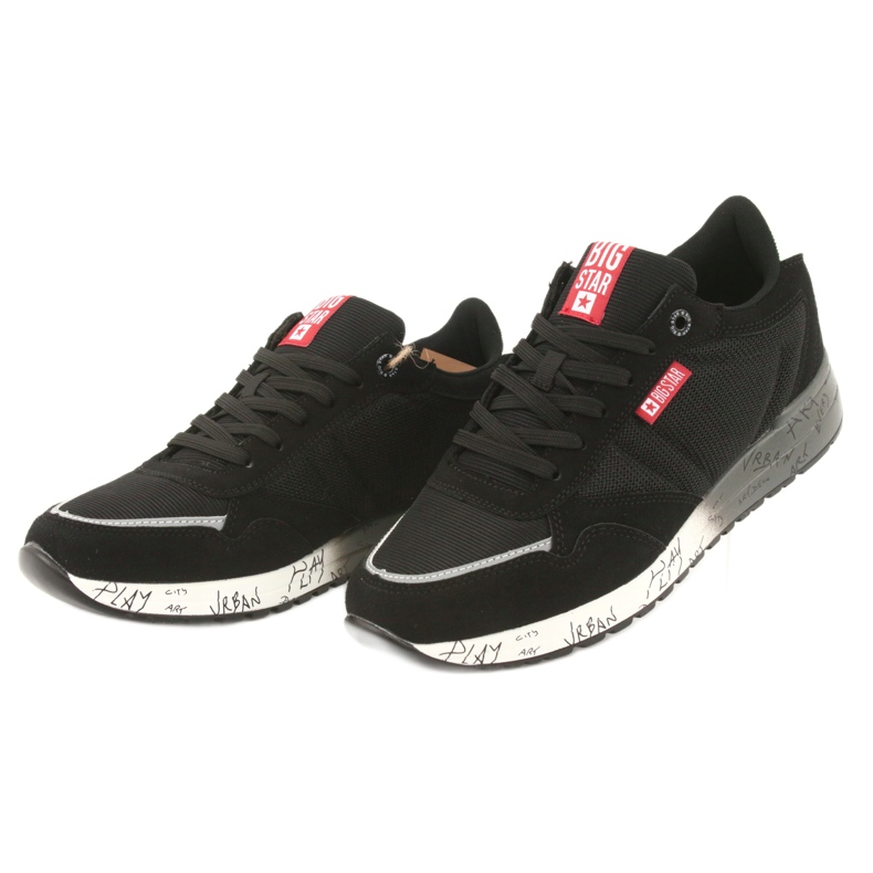 Sportske cipele Big Star FF 174207 bijela crna 2