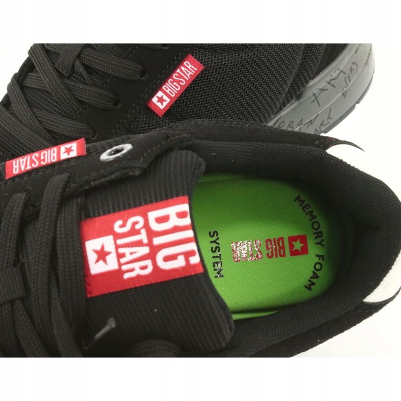 Sportske cipele Big Star FF 174207 bijela crno 4