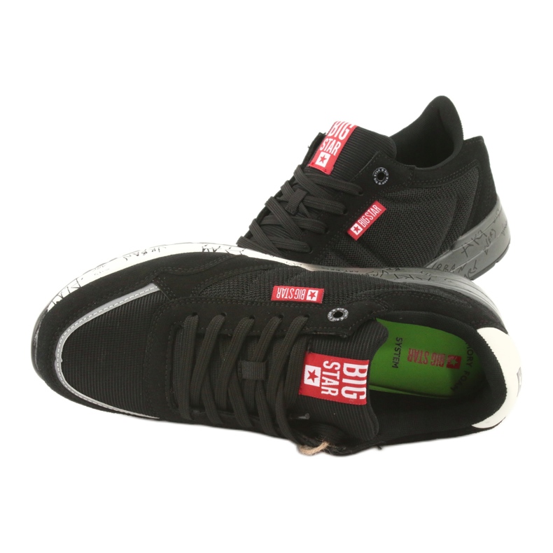 Sportske cipele Big Star FF 174207 bijela crna 3