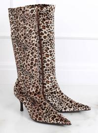 Leopardove čizme B36025-L01 panther smeđa 2