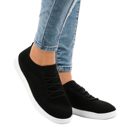 Crne ženske ženske sportske cipele 2969 crno 1