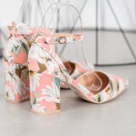 Seastar Pumpe s cvijećem ružičasta raznobojna 2