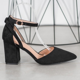 Seastar Moderne pumpe od antilopa crna 2