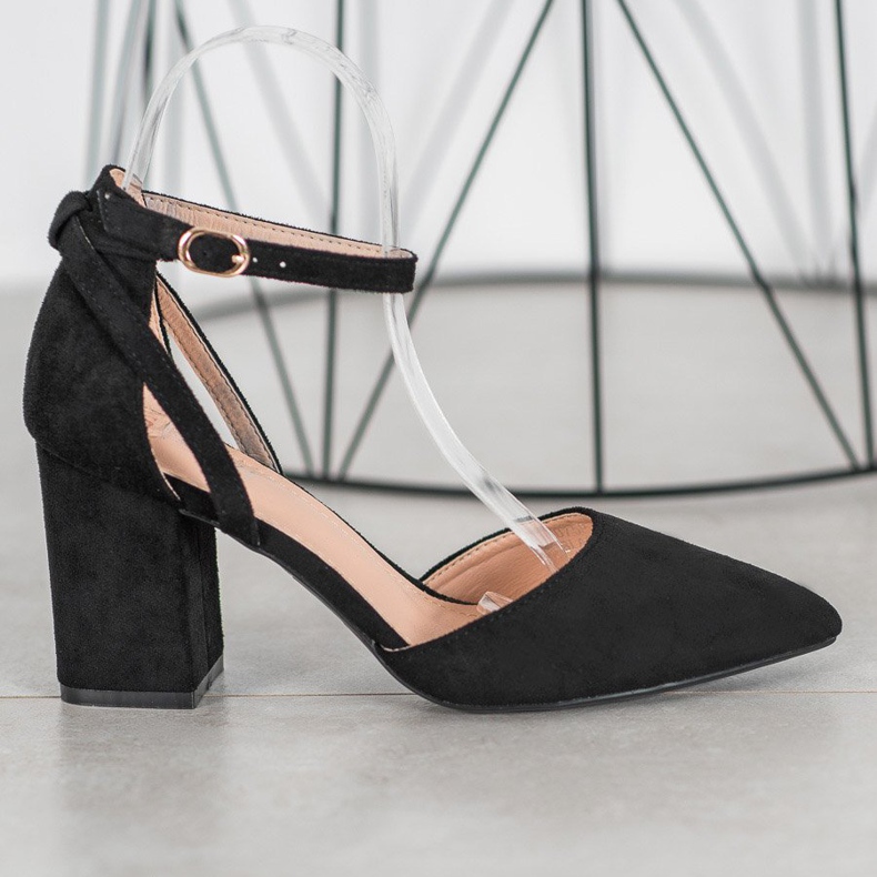 Seastar Moderne pumpe od antilopa crna 2