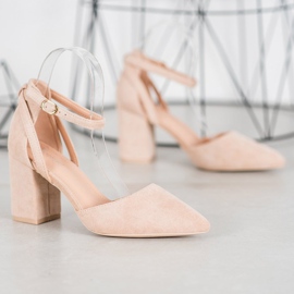 Seastar Moderne pumpe od antilopa smeđa 1