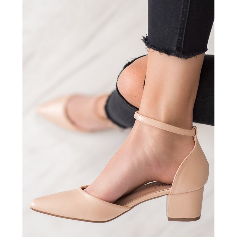 Seastar Udobne pumpe na stupu smeđa 2