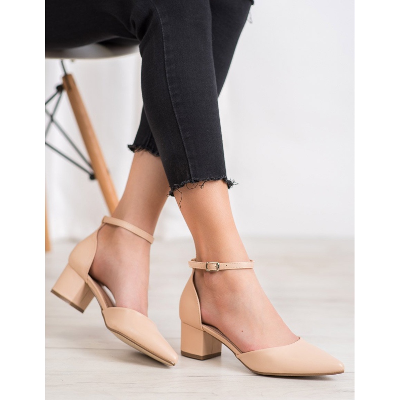 Seastar Udobne pumpe na stupu smeđa 1