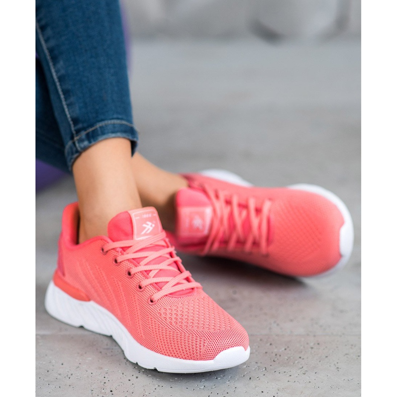 Ax Boxing Lagane ažurne sportske cipele ružičasta 2