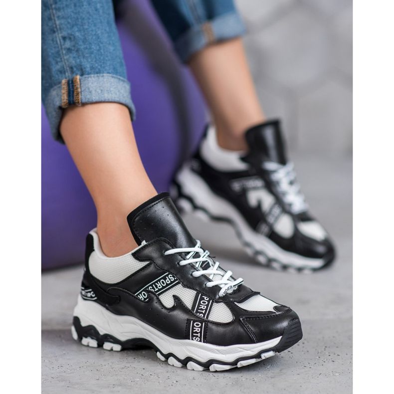 RTX WALK Modne sportske tenisice crno 1