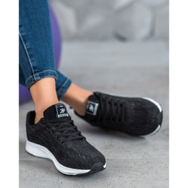 Ax Boxing Udobne ažurne sportske cipele crno 2