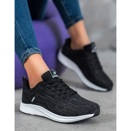 Ax Boxing Udobne ažurne sportske cipele crno 1