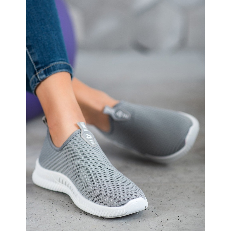 SHELOVET Klizne sportske cipele siva 2