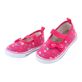 Balerine sa mašnom od Atletico kožnog umetka bijela ljubičasta ružičasta 3