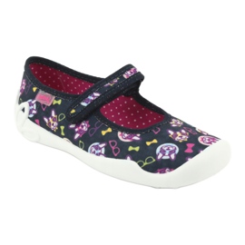 Befado dječje cipele 114Y359 mornarsko plava ružičasta raznobojna 1