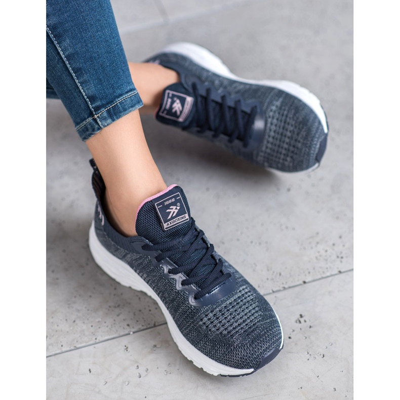 Ax Boxing Lagane cipele od tekstila plava 1