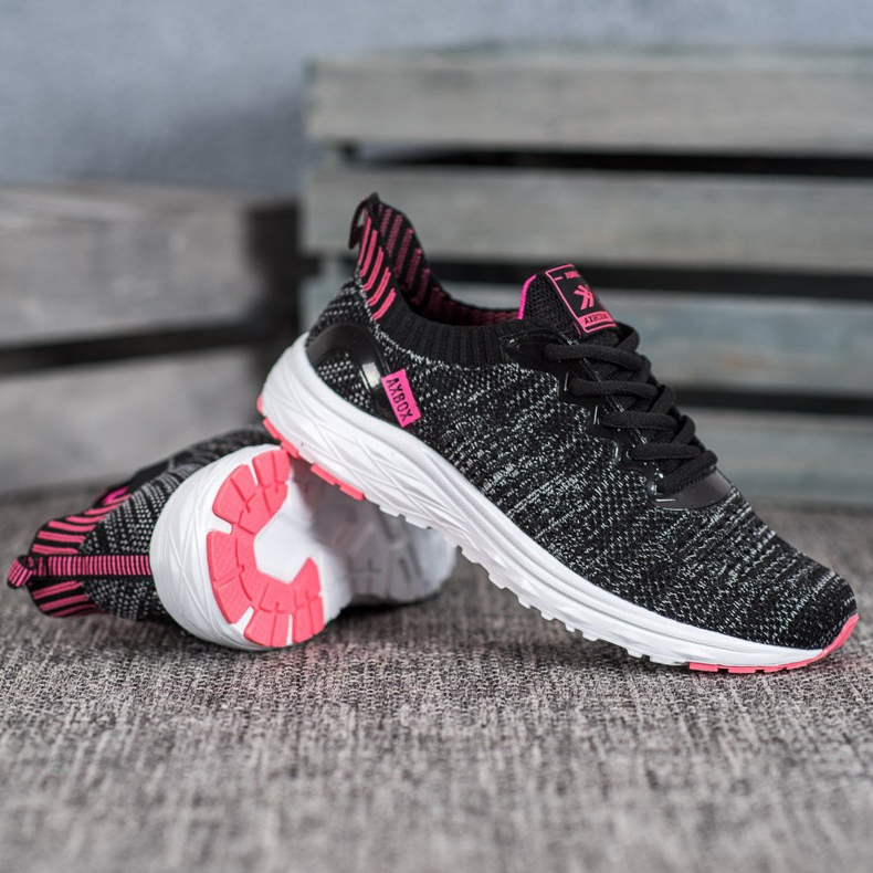 Ax Boxing Lagane cipele od tekstila crna 2