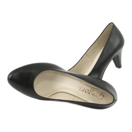 Gregors 465 crne kožne poslovne cipele crno 5