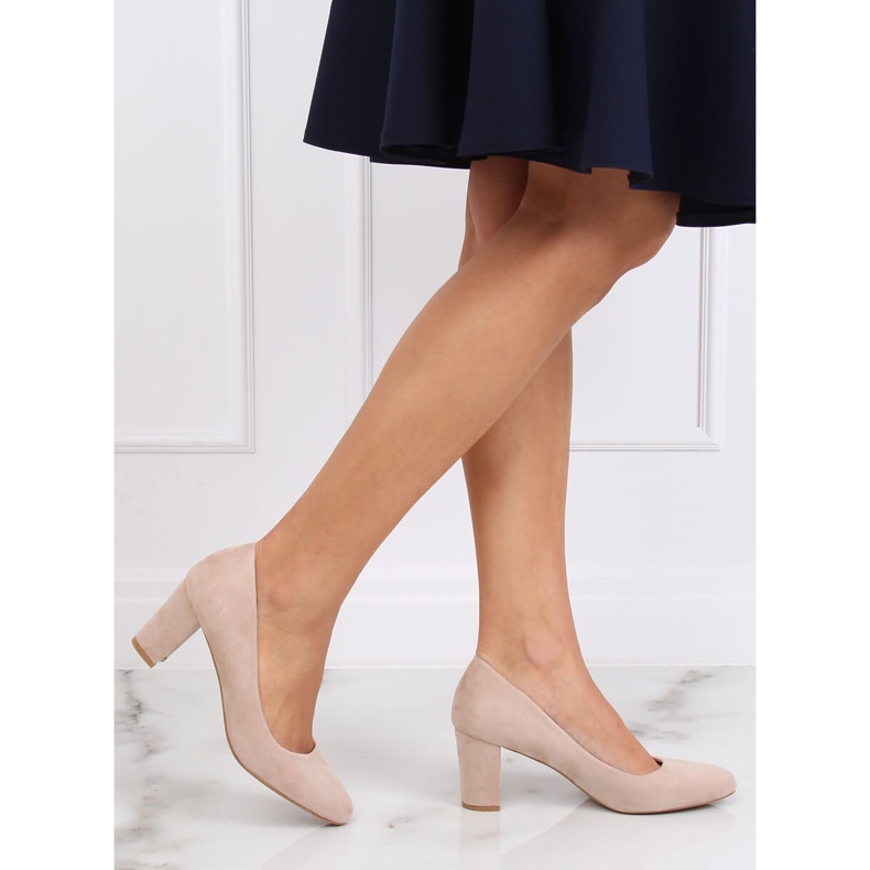 Bež visoke potpetice 535 Bež 1