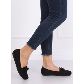 Crne mokasine od antilopa 9F150 Crna crno 1