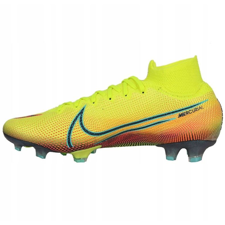 Nike nogometne cipele Mercurial Superfly 7 Elite Mds Fg M BQ5469-703 višebojan žuta boja 1