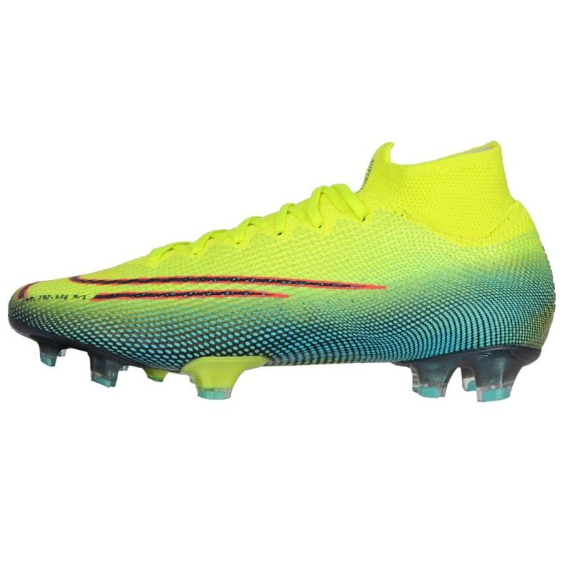 Nike nogometne cipele Mercurial Superfly 7 Elite Mds Fg M BQ5469-703 višebojan žuta boja 2