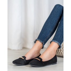 SHELOVET Crna balerina s ukrasom 2