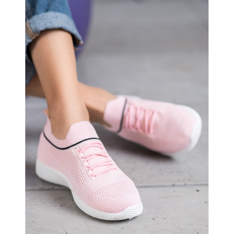 SHELOVET Ružičaste sportske cipele ružičasta 1