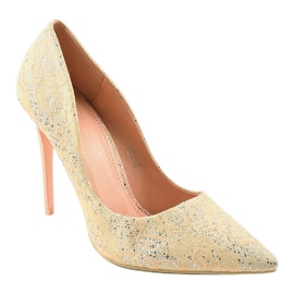 Ružičaste klasične štikle GH-2510 ružičasta raznobojna 1