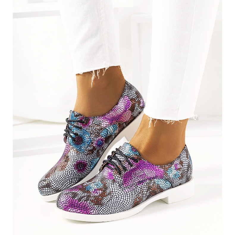 Klasične crne cvjetne jazz cipele s cvijećem ZG629-1 crna 1