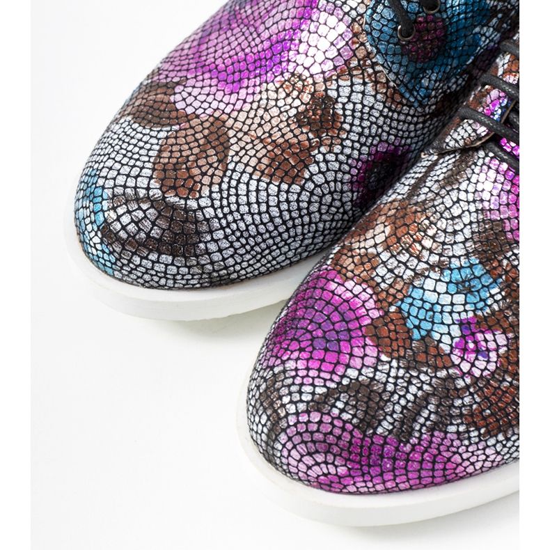 Klasične crne cvjetne jazz cipele s cvijećem ZG629-1 crna 2