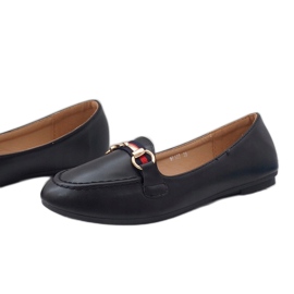 Crne balerinke od eko kože 9F177 crno 1