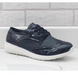 Tamnoplave ženske sportske cipele YD-7 tamnoplava 1