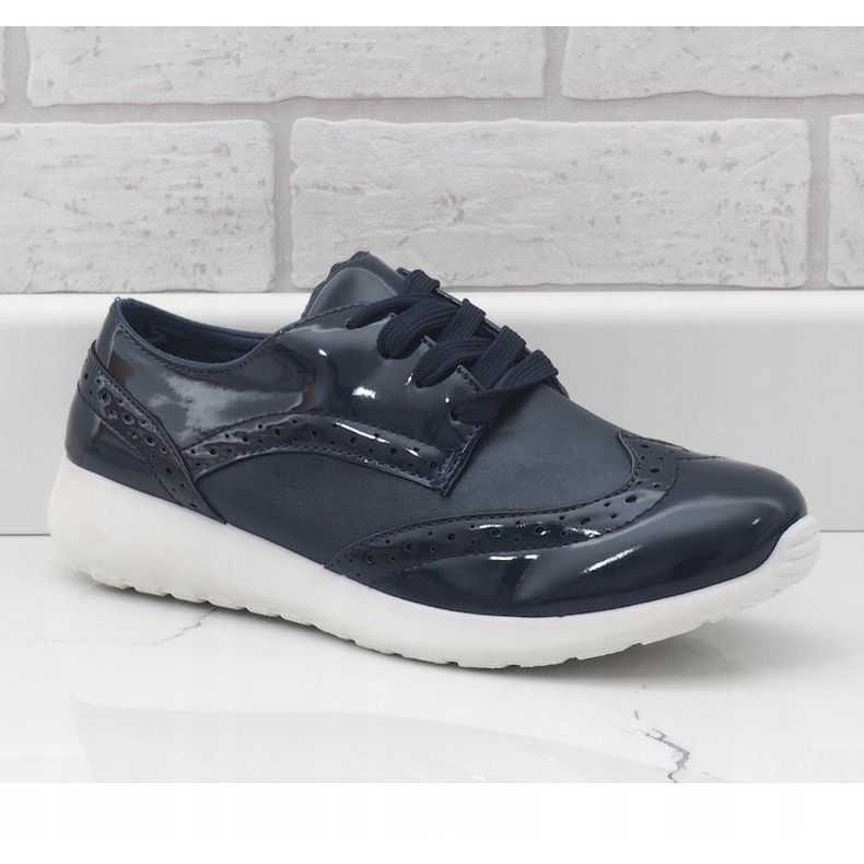 Tamnoplave ženske sportske cipele YD-7 mornarsko plava 1