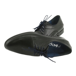 Nikopol Crne kožne cipele 1736 crna 6