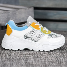 SHELOVET Modne tenisice bijela višebojan 2